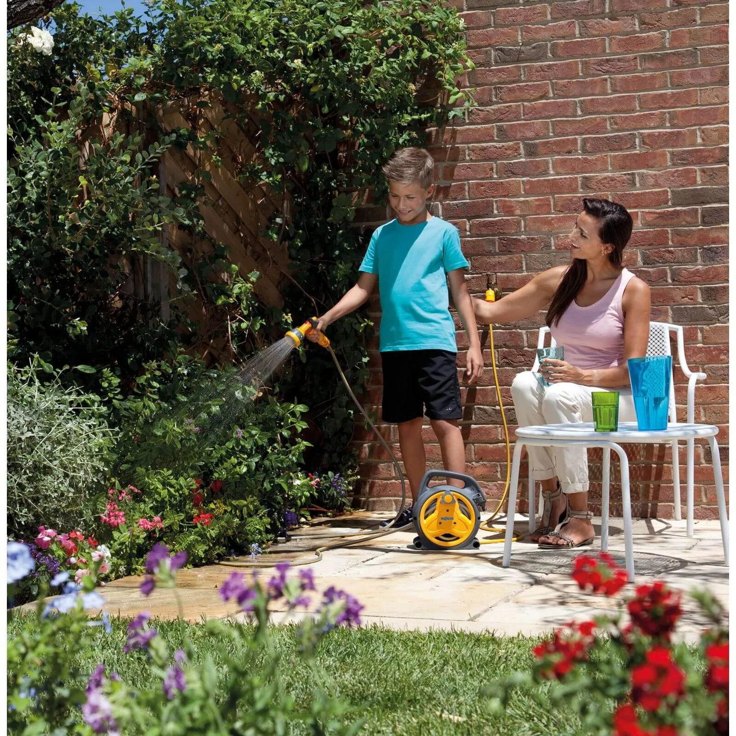 Hozelock Garden Hose Pico Reel - 10m - Image 3