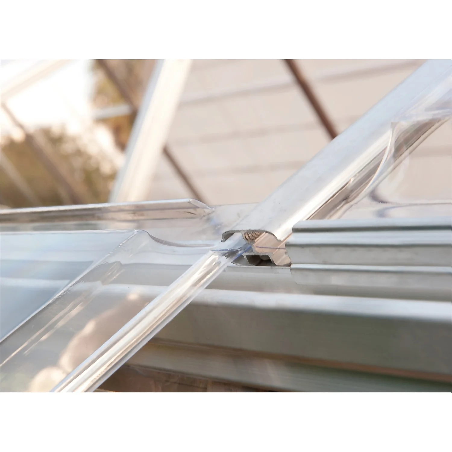 Palram 6 X 10ft Canopia Harmony Greenhouse - Silver - Image 3