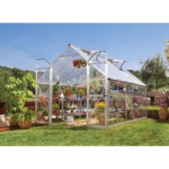 Palram 8 X 12ft Canopia Balance Greenhouse - Silver