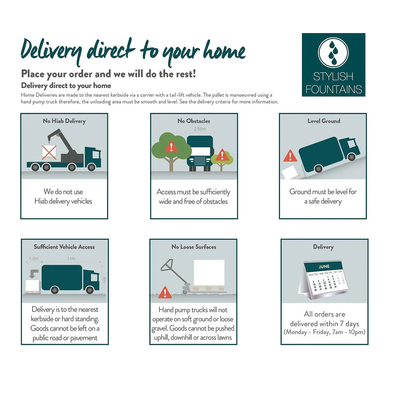 Stylish Fountains Country Well Including LED Lights - Image 3