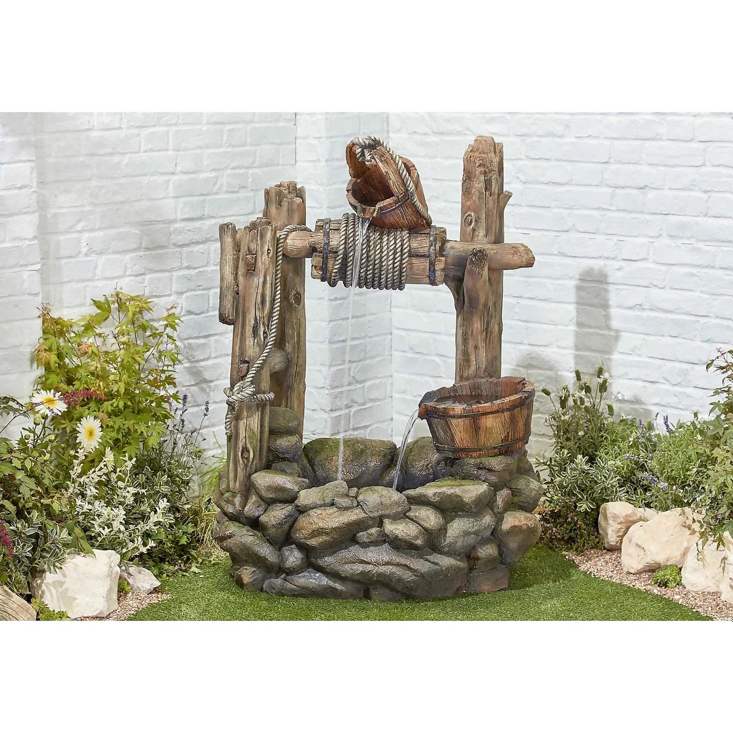 Stylish Fountains Country Well Including LED Lights - Image 2