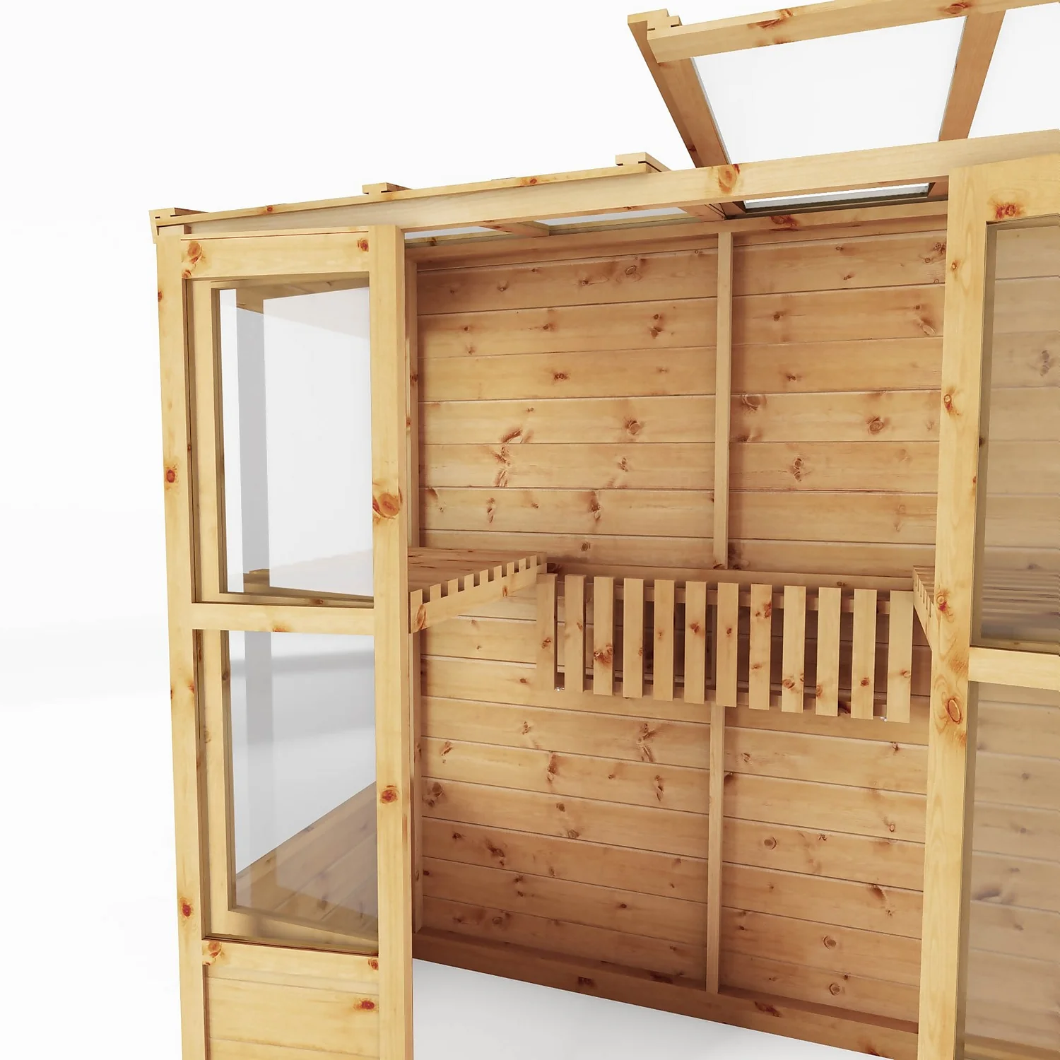 Mercia Tall Wall Greenhouse Growhouse - Image 4