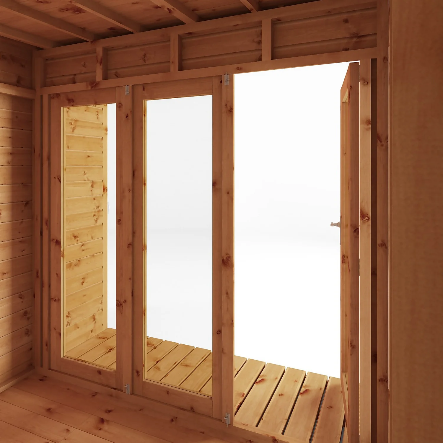 Mercia 10 X 8ft Garden Room With Side Shed - Incl. Installation - Image 4