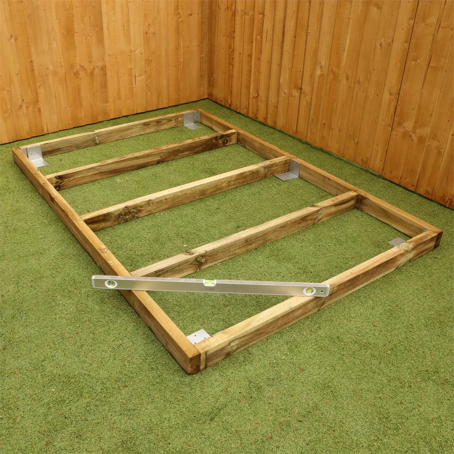 Mercia 7x5ft Pressure Treated Wooden Shed Base - Installation Included - Image 7