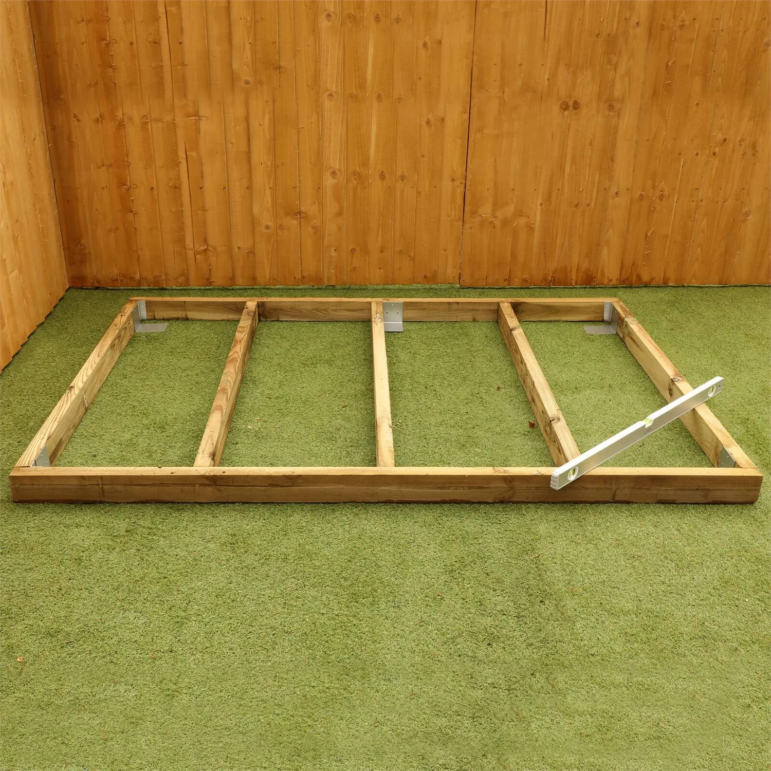 Mercia 7x5ft Pressure Treated Wooden Shed Base - Installation Included - Image 8