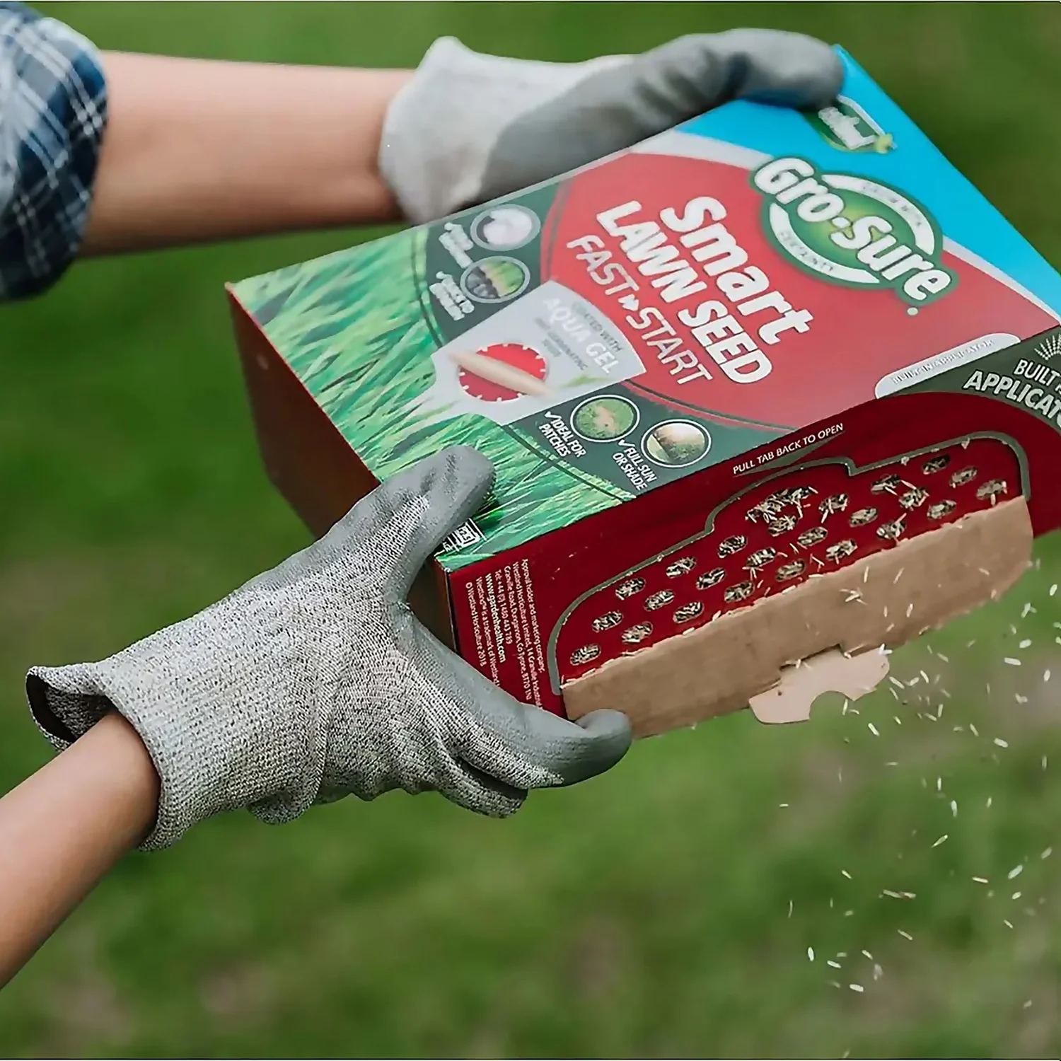 Gro-Sure Aqua Gel Coated Fast Start Smart Grass Lawn Seed 25m² - Image 4