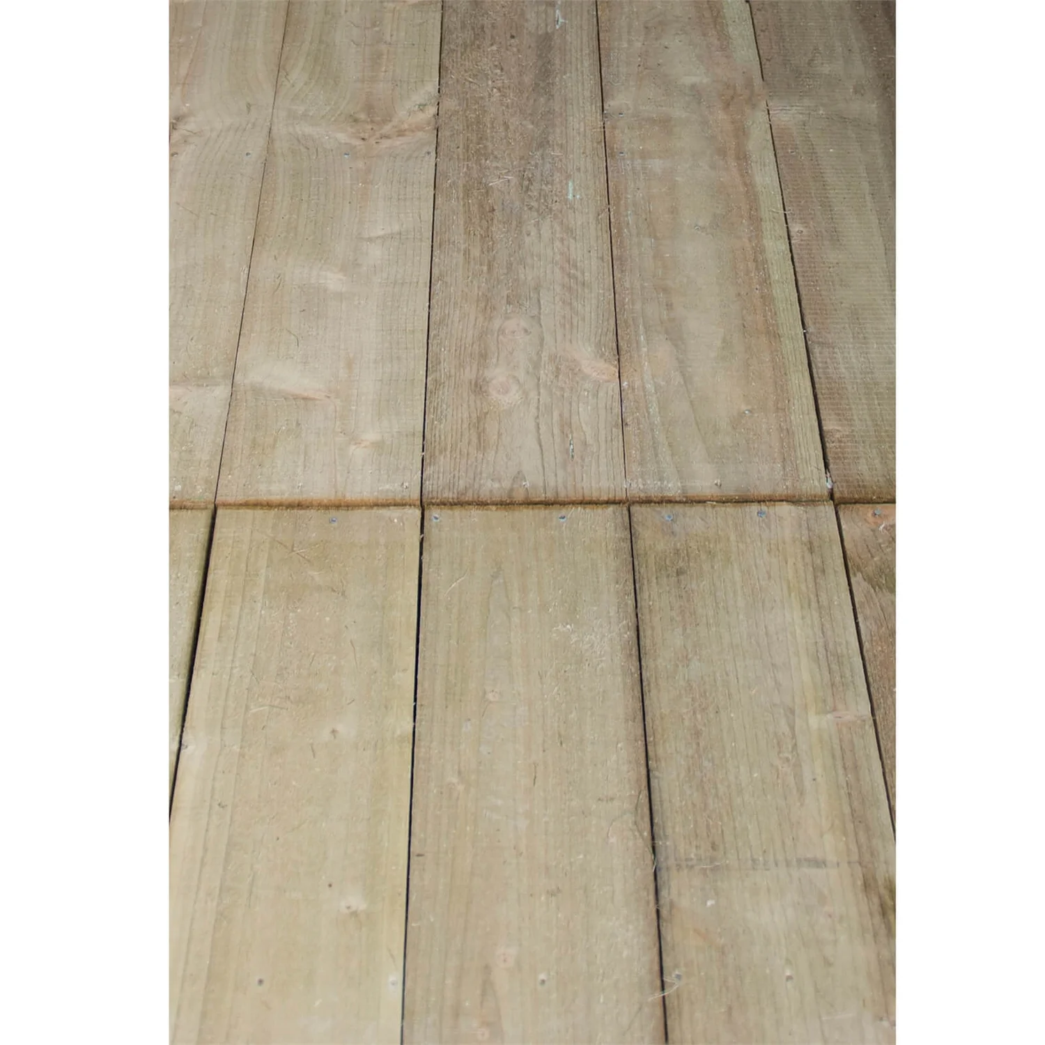 7x7ft Forest Overlap Pressure Treated Corner Shed - Incl. Installation - Image 9