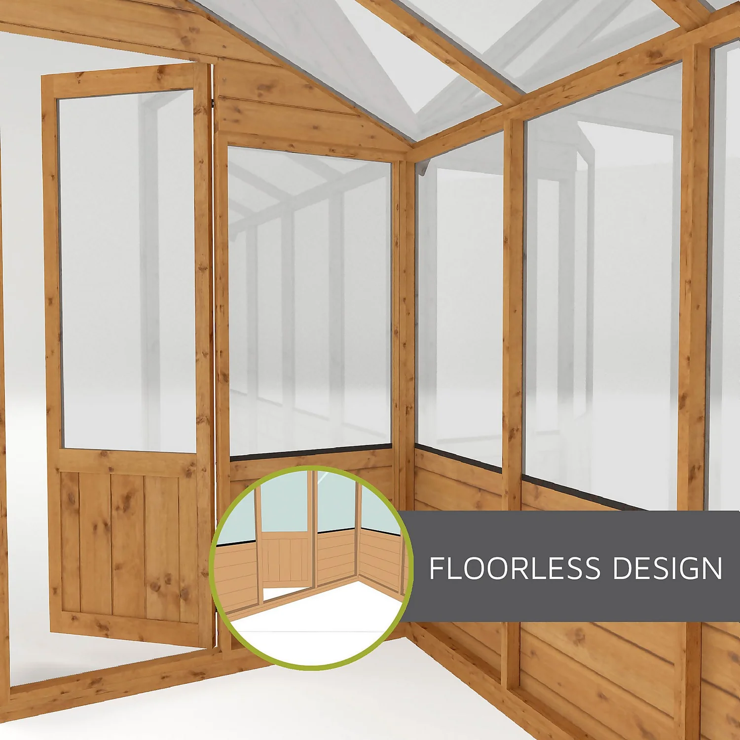 Mercia 6 X 6ft Traditional Greenhouse - Incl. Installation - Image 7