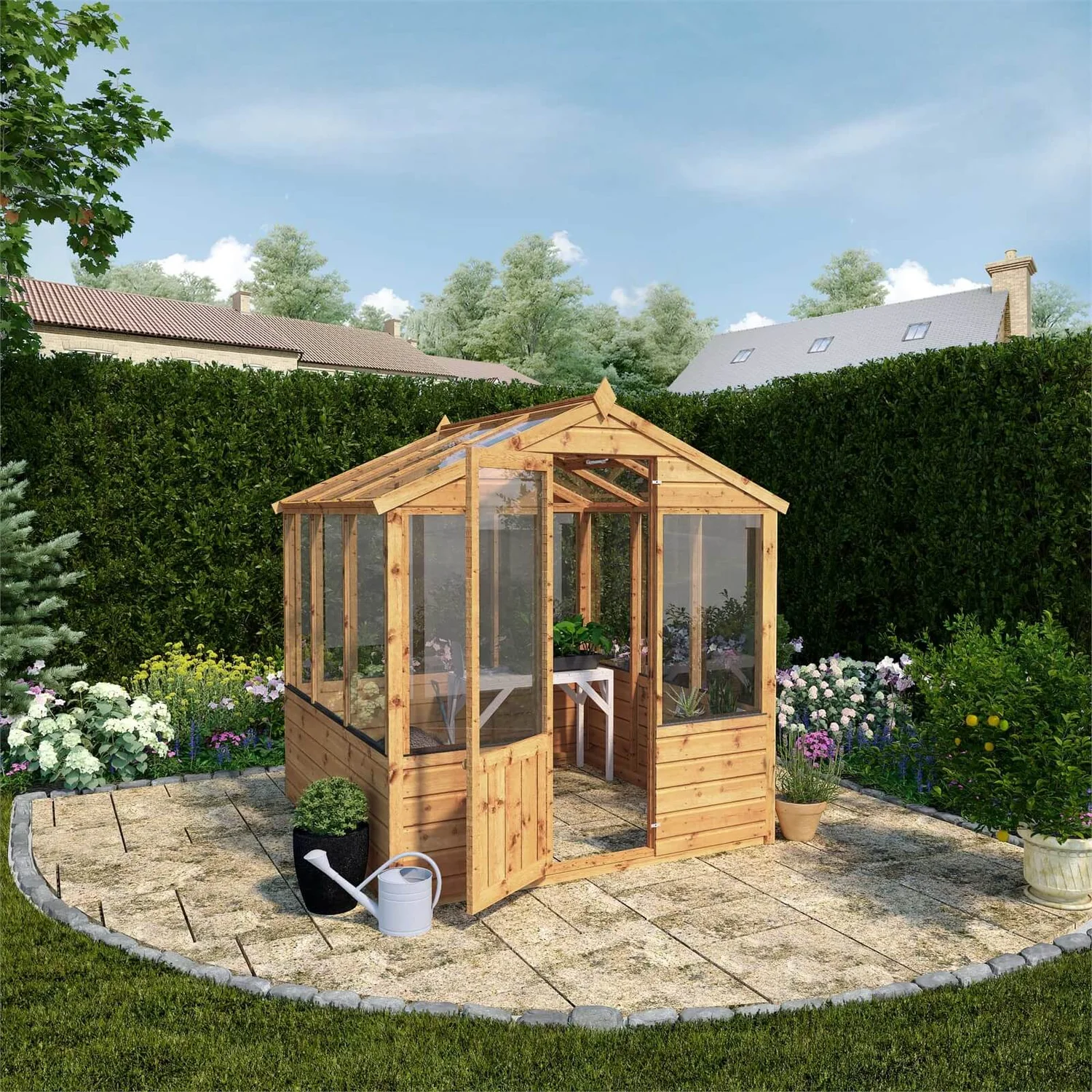 Mercia 6 X 6ft Traditional Greenhouse - Incl. Installation - Image 2