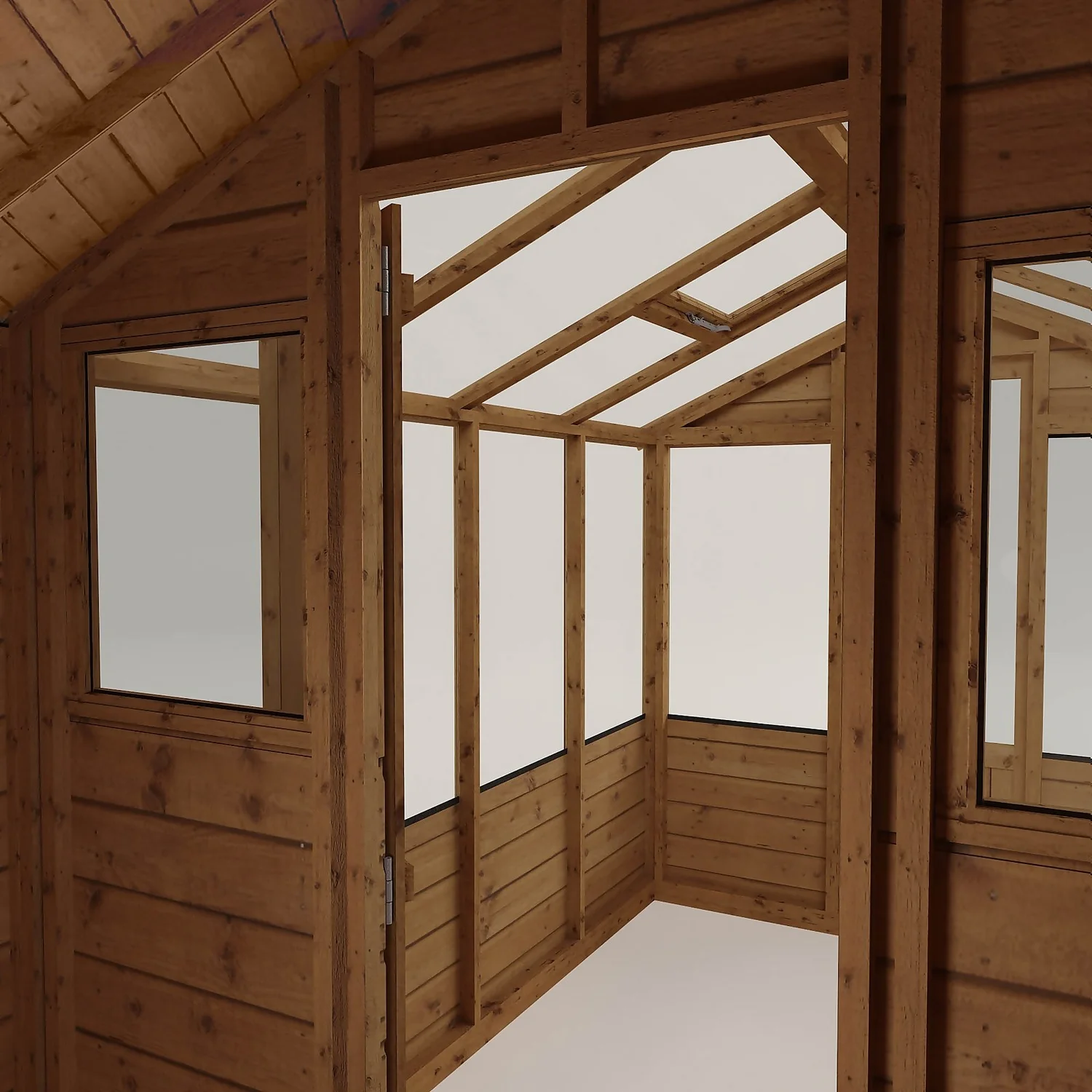 Mercia 12 X 6ft Traditional Apex Greenhouse Combi - Installation Included - Image 5