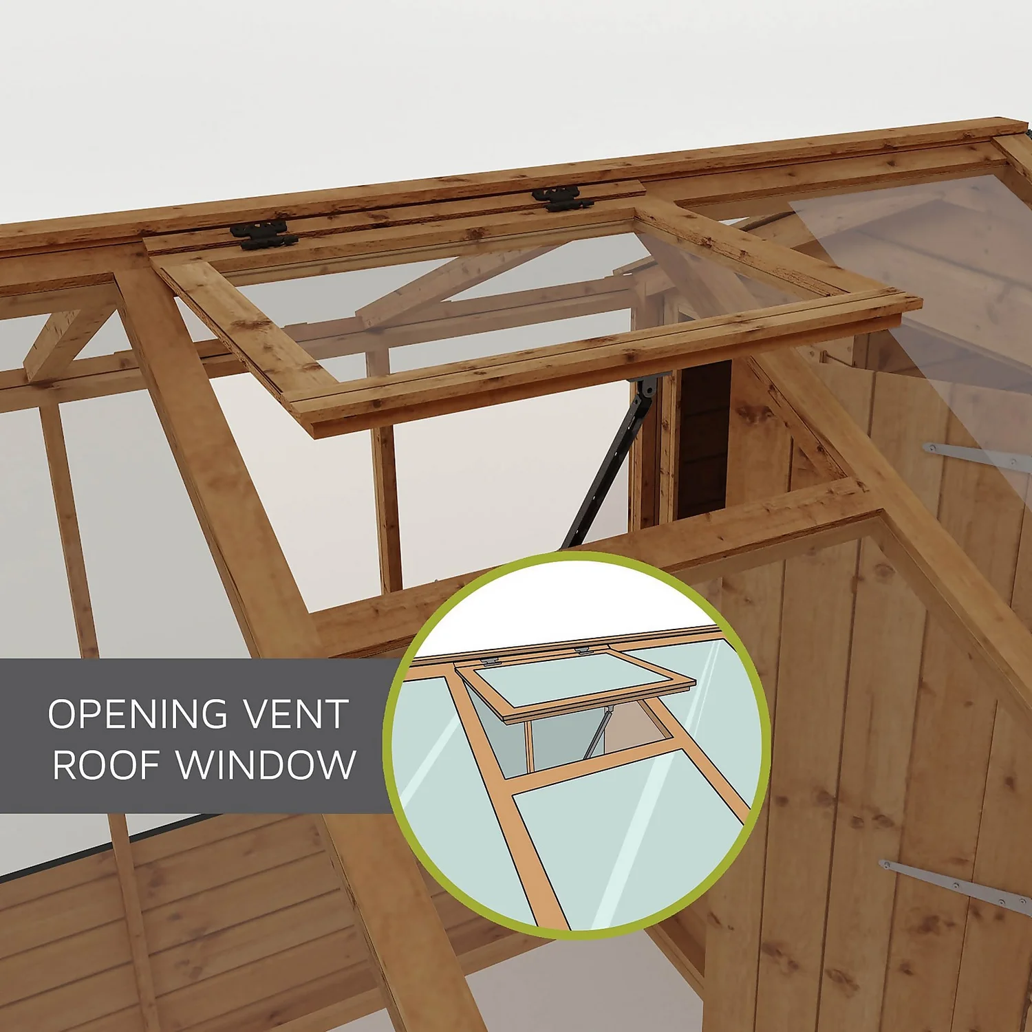 Mercia 12 X 6ft Traditional Apex Greenhouse Combi - Installation Included - Image 8