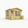 Mercia (Installation Included) 3.3x3.7m Sherwood 19mm Log Cabin With Veranda
