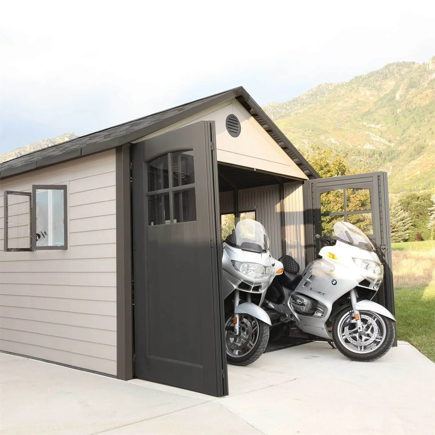 Lifetime 11x21 Ft Outdoor Storage Shed - Image 5