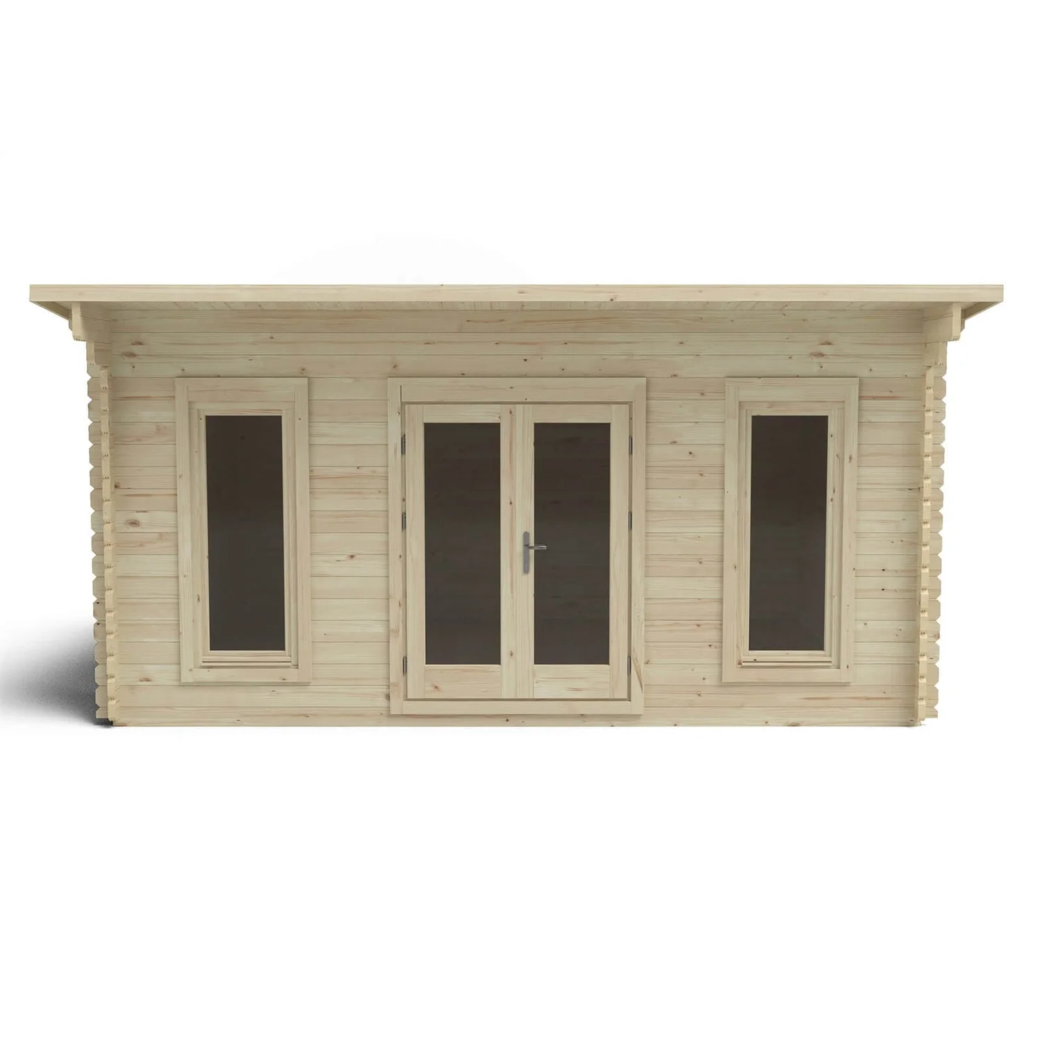 Forest Mendip 5.0m X 4.0m Log Cabin Double Glazed, 24kg Polyester Felt, No Underlay - Image 4