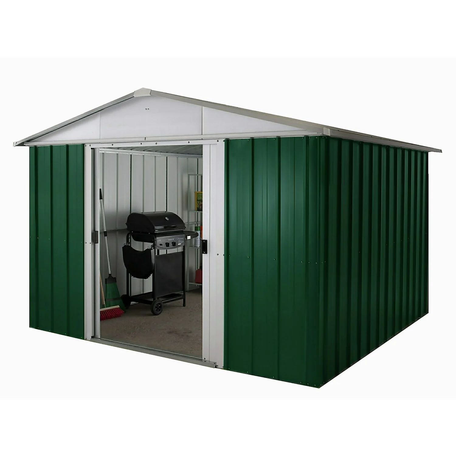 Yardmaster 10x10ft Metal Apex Shed