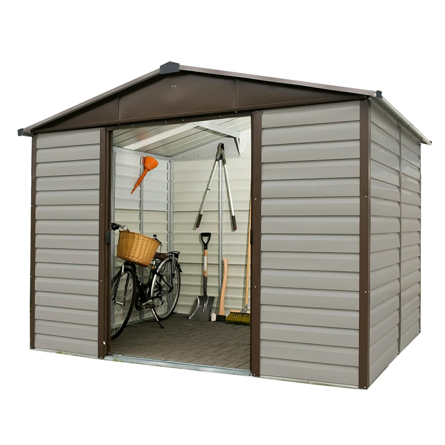 Yardmaster 10x8ft Shiplap Metal Shed
