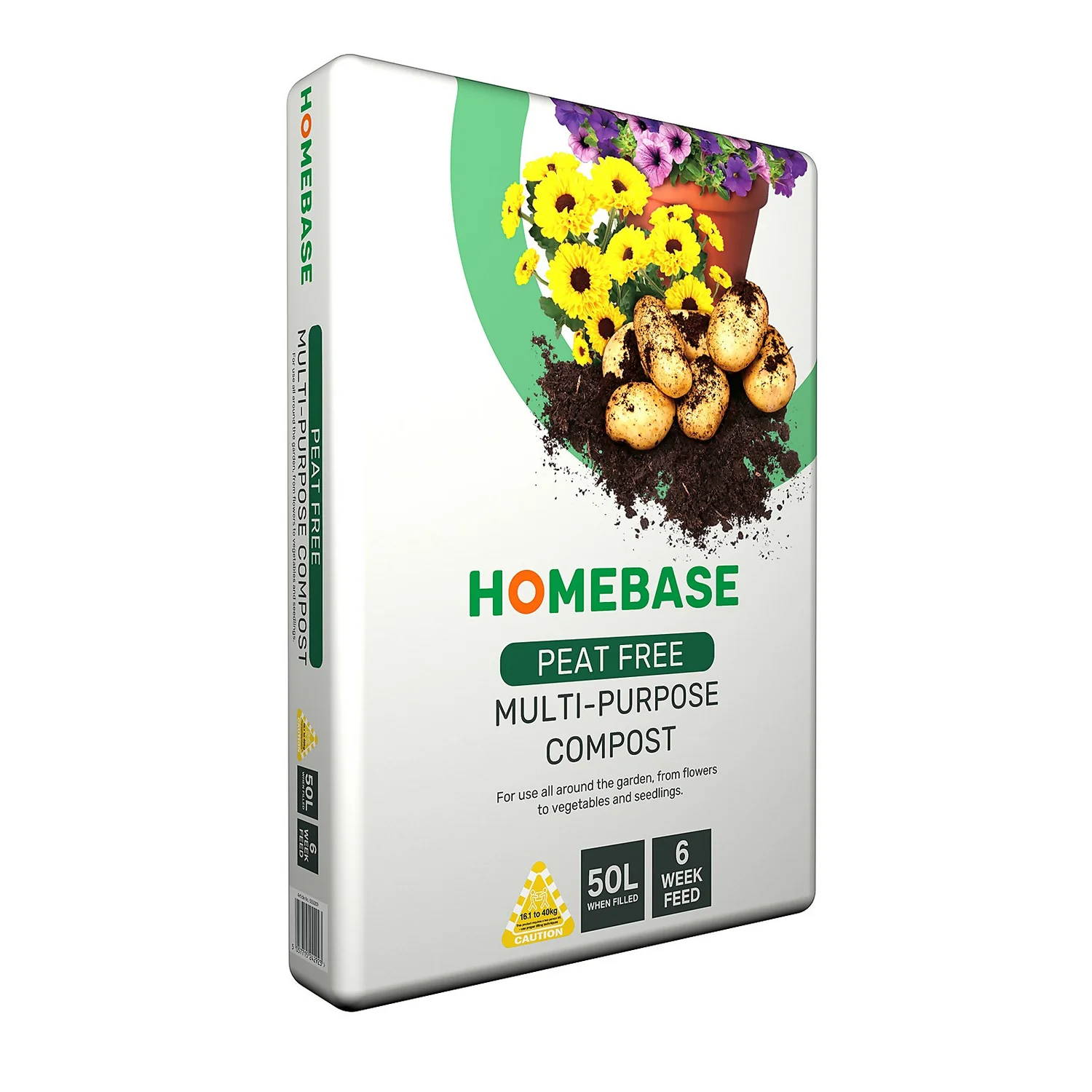 Homebase Peat Free Multi-Purpose Compost - 50L - Image 2