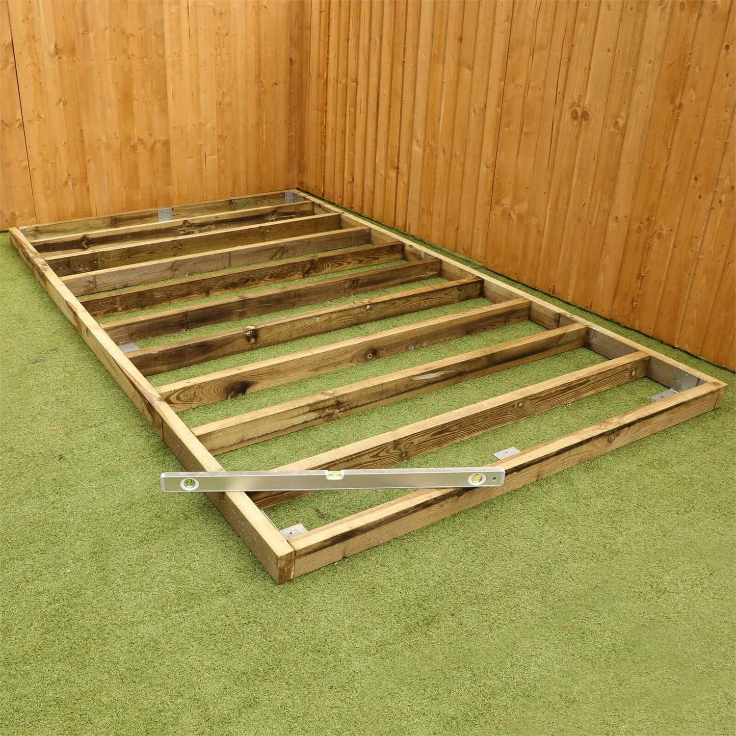 Mercia 10x6ft Pressure Treated Wooden Shed Base - Image 5