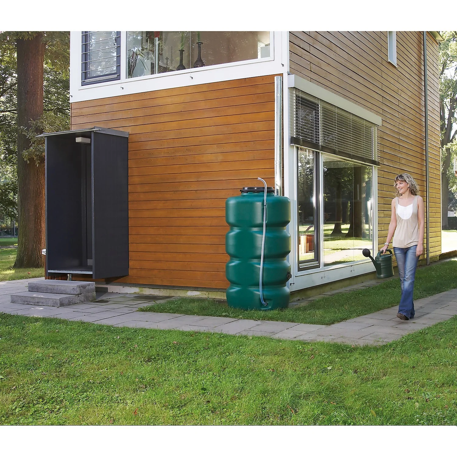 Garantia Garden Water Tank - 750L - Green - Image 2