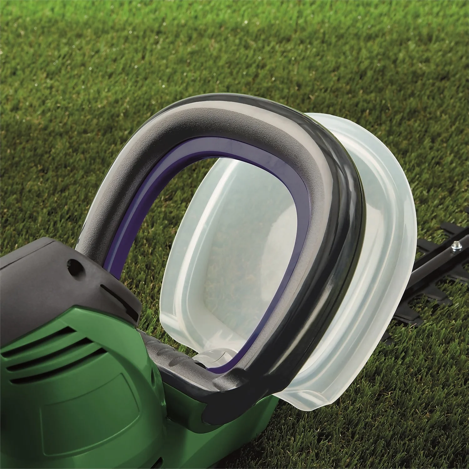 Powerbase 550W Electric Hedge Trimmer - 55cm - Image 5