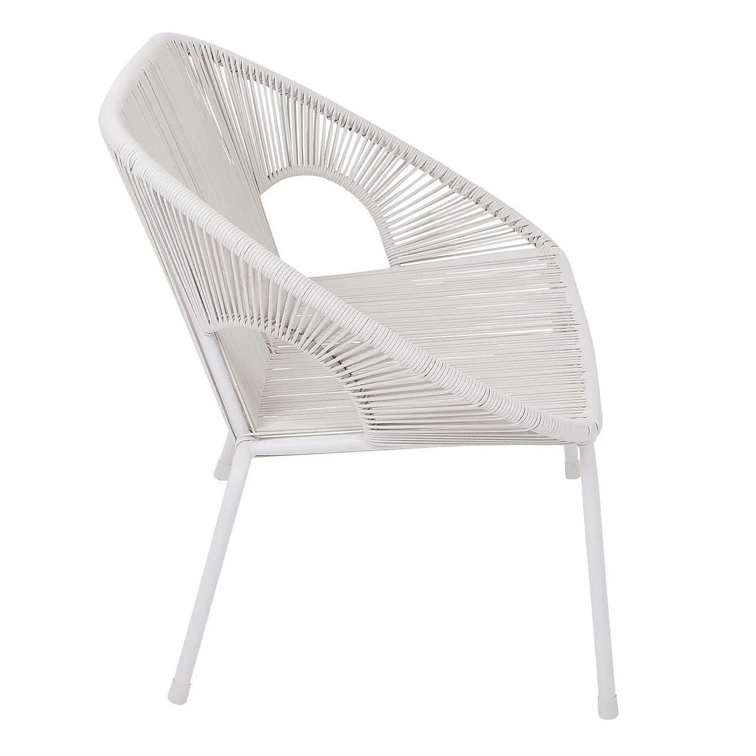 Homebase Acapulco 2 Seater Garden Bench - Grey - Image 4