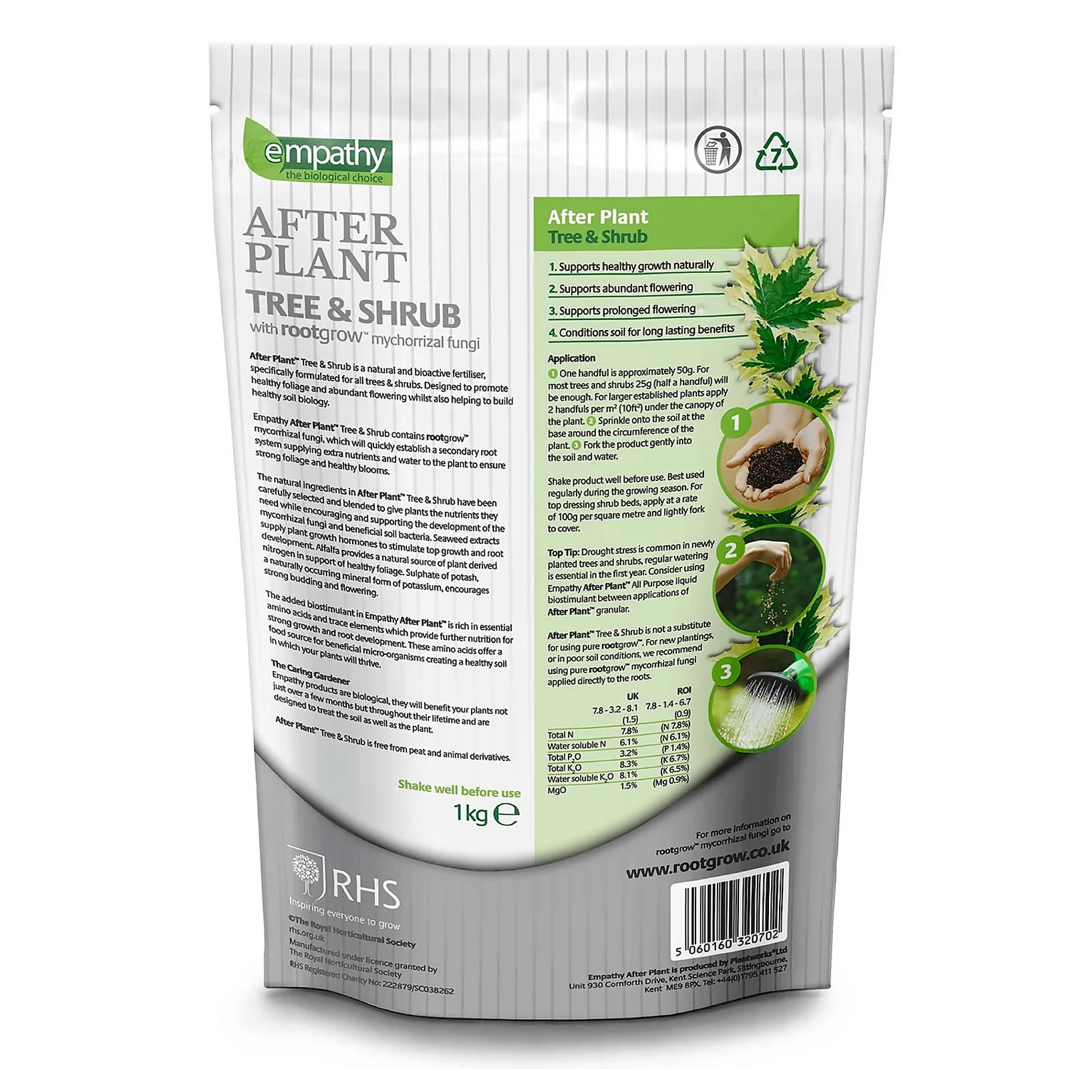 Empathy RHS After Plant Tree & Shrub 1kg - Image 2