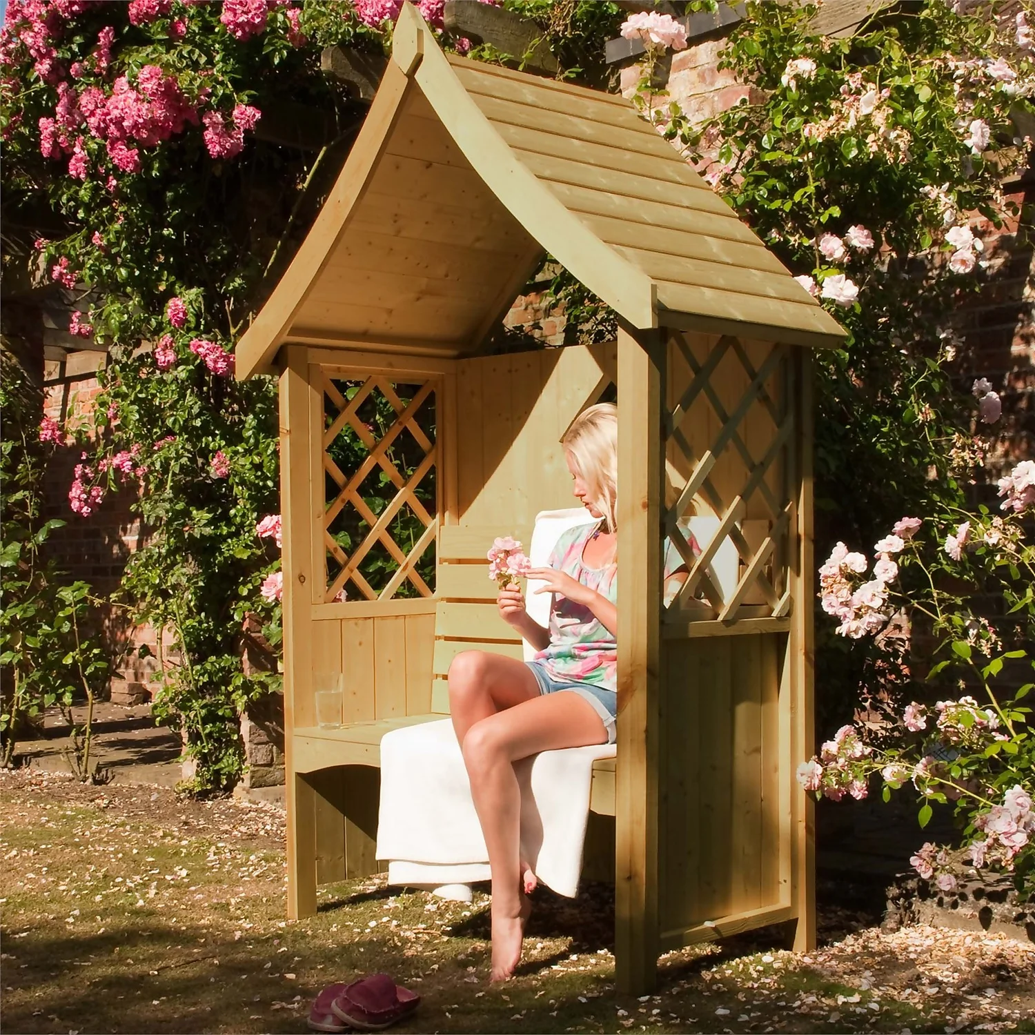 Shire Rose Arbour - 4x2ft - Image 3