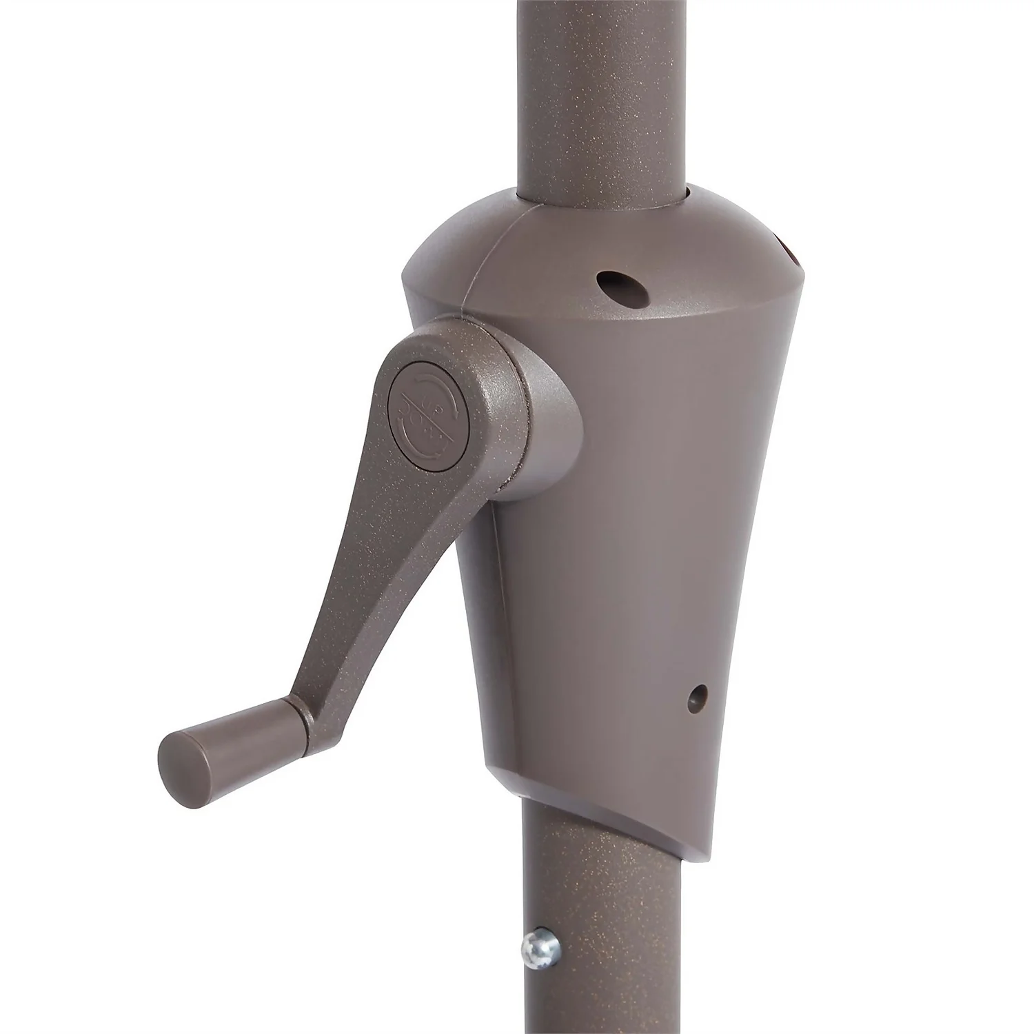 None 2.1m Crank & Tilt Parasol Natural - Dia. 38mm - Image 3