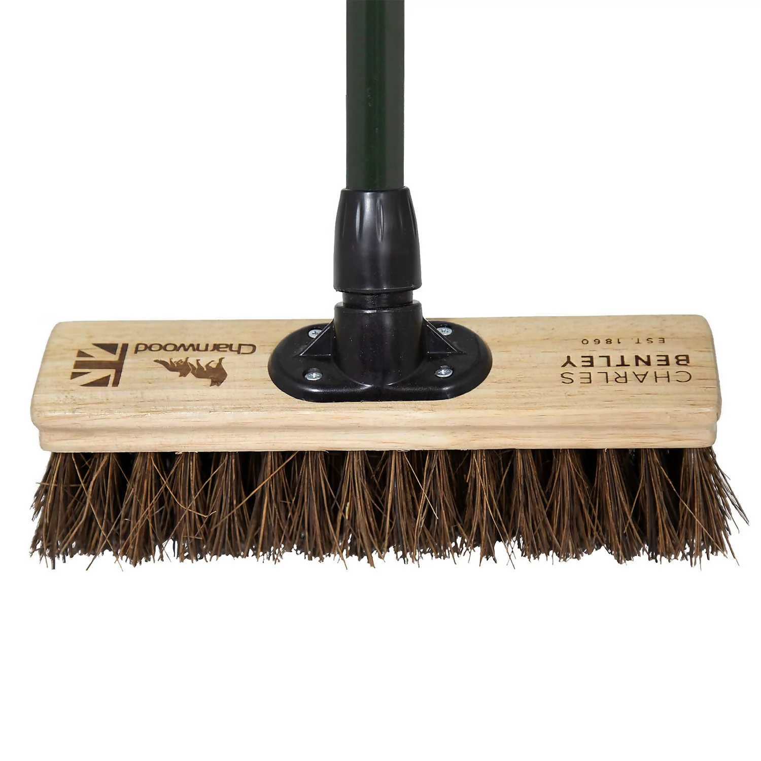Charles Bentley Charnwood Bassine Wooden Garden Broom - 300mm - Image 4