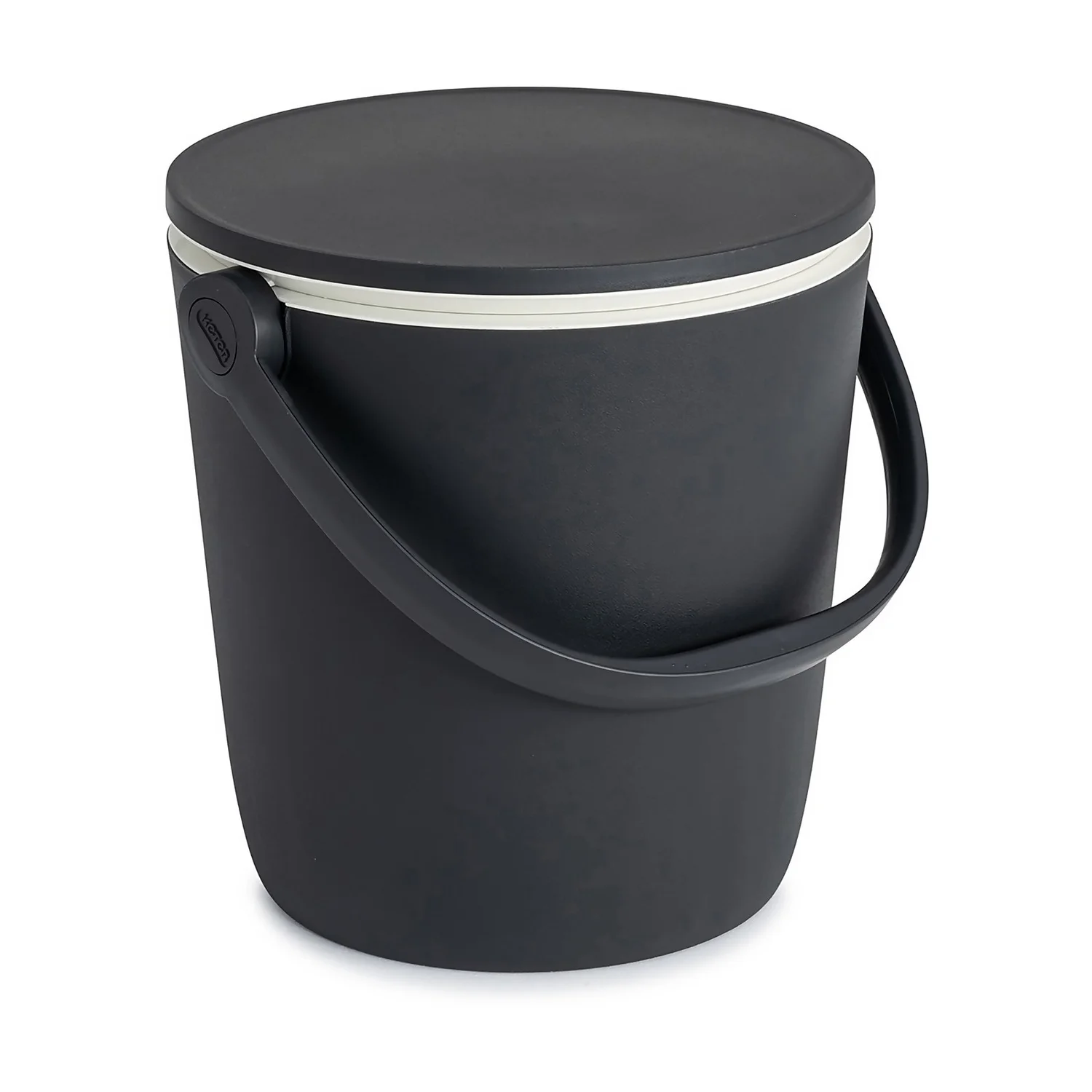 Keter GoBar Outdoor Ice Cooler Table Garden Furniture - Dark Grey / Cream - Image 3