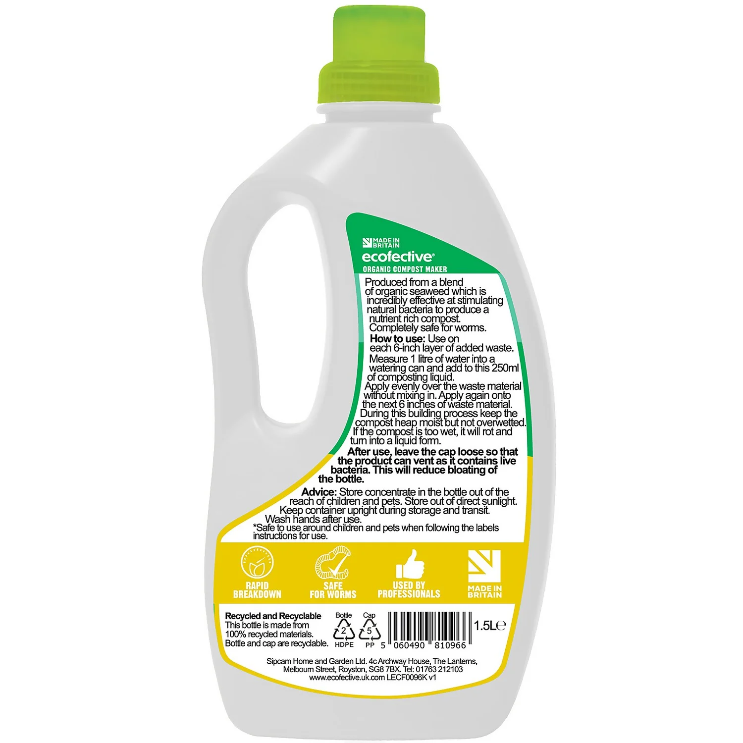 Ecofective Organic Compost Maker - 1L + 50% Extra Free - Image 3