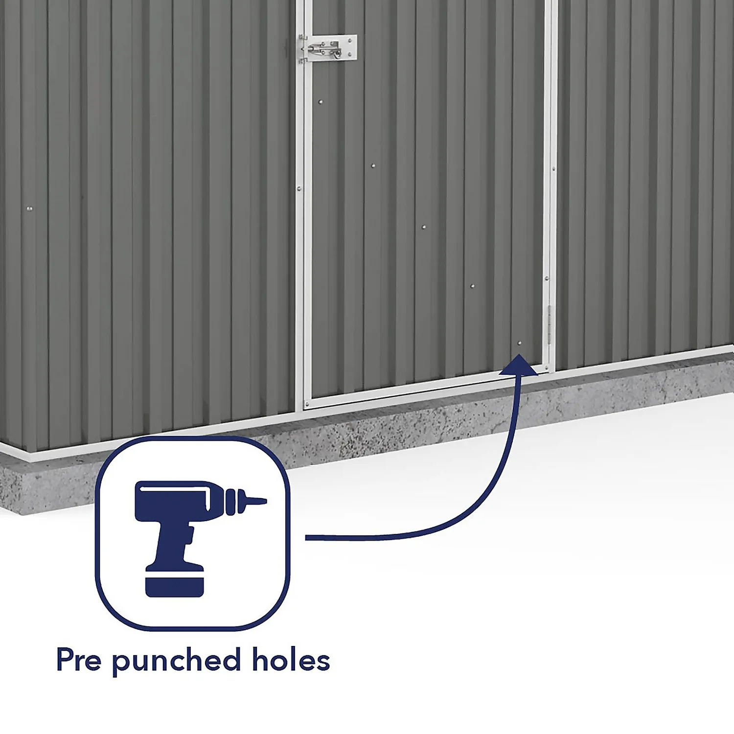 Absco 7.5 X 10ft Premier Reverse Apex - Dark Grey - Image 6