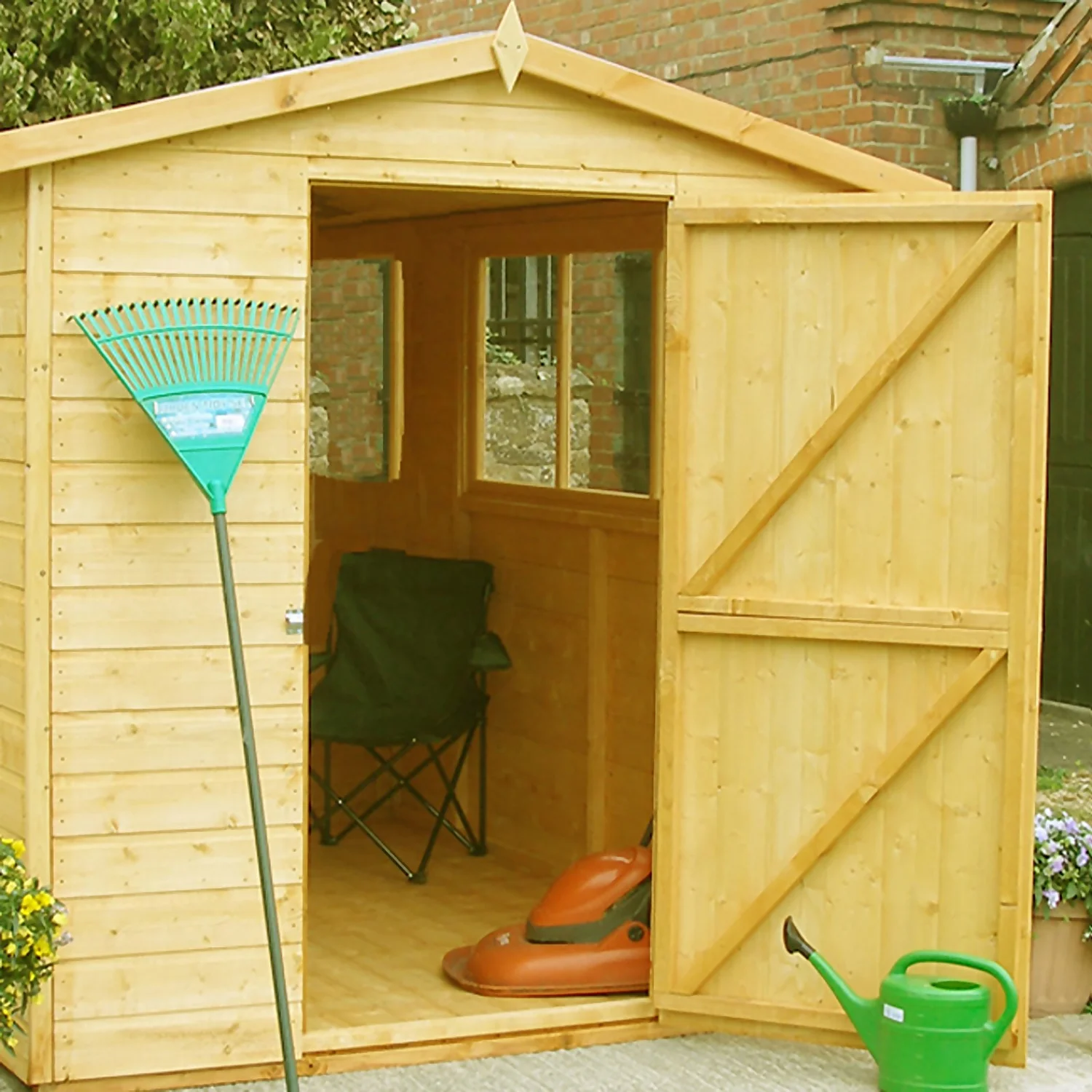 Shire 12 X 8ft Lewis Garden Shed - Image 4