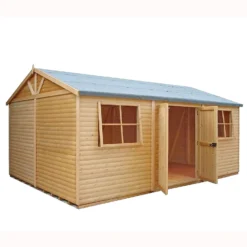 Shire 12 X 18ft Mammoth Double Door Garden Shed