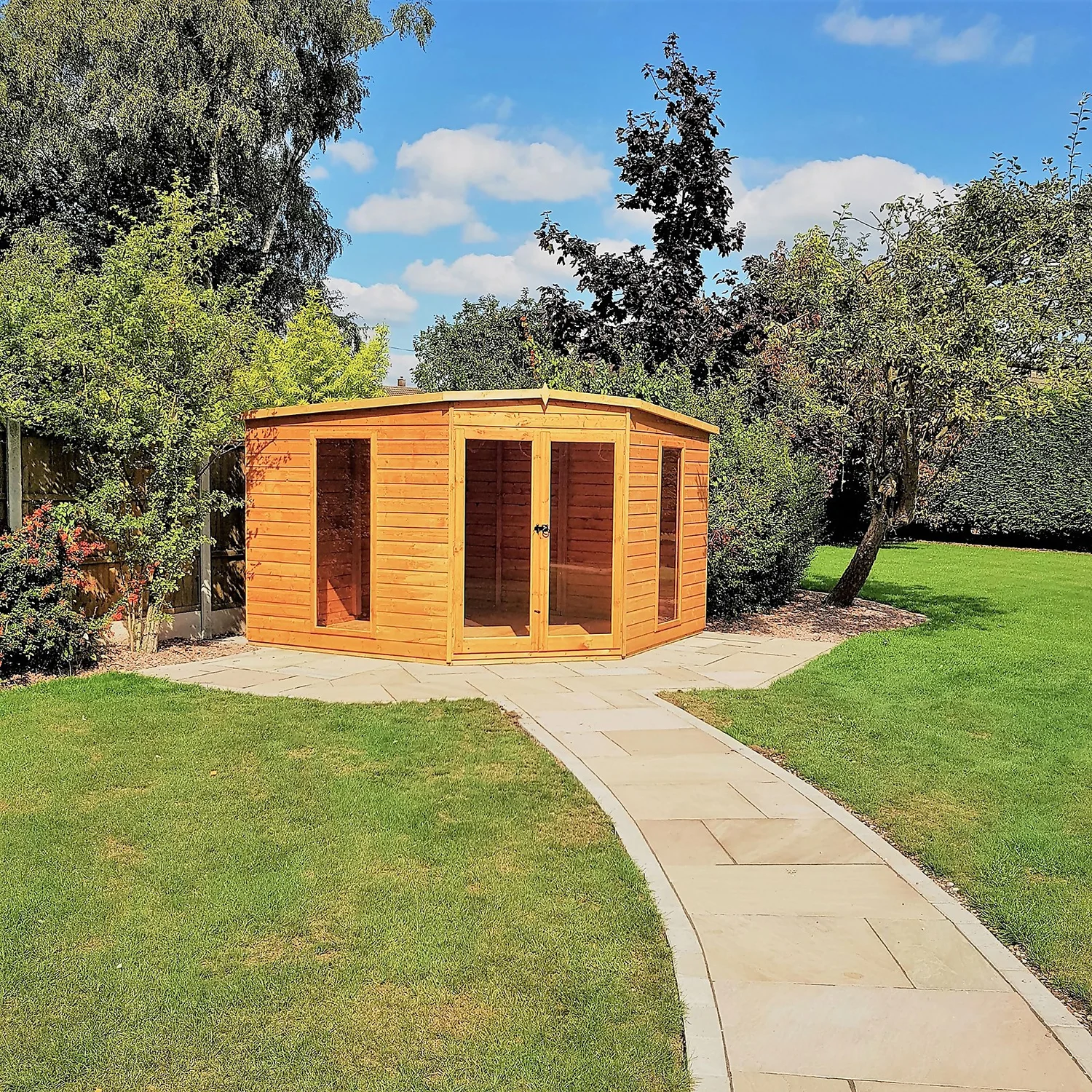 Shire 10 X 10ft Barclay Summerhouse - Image 6