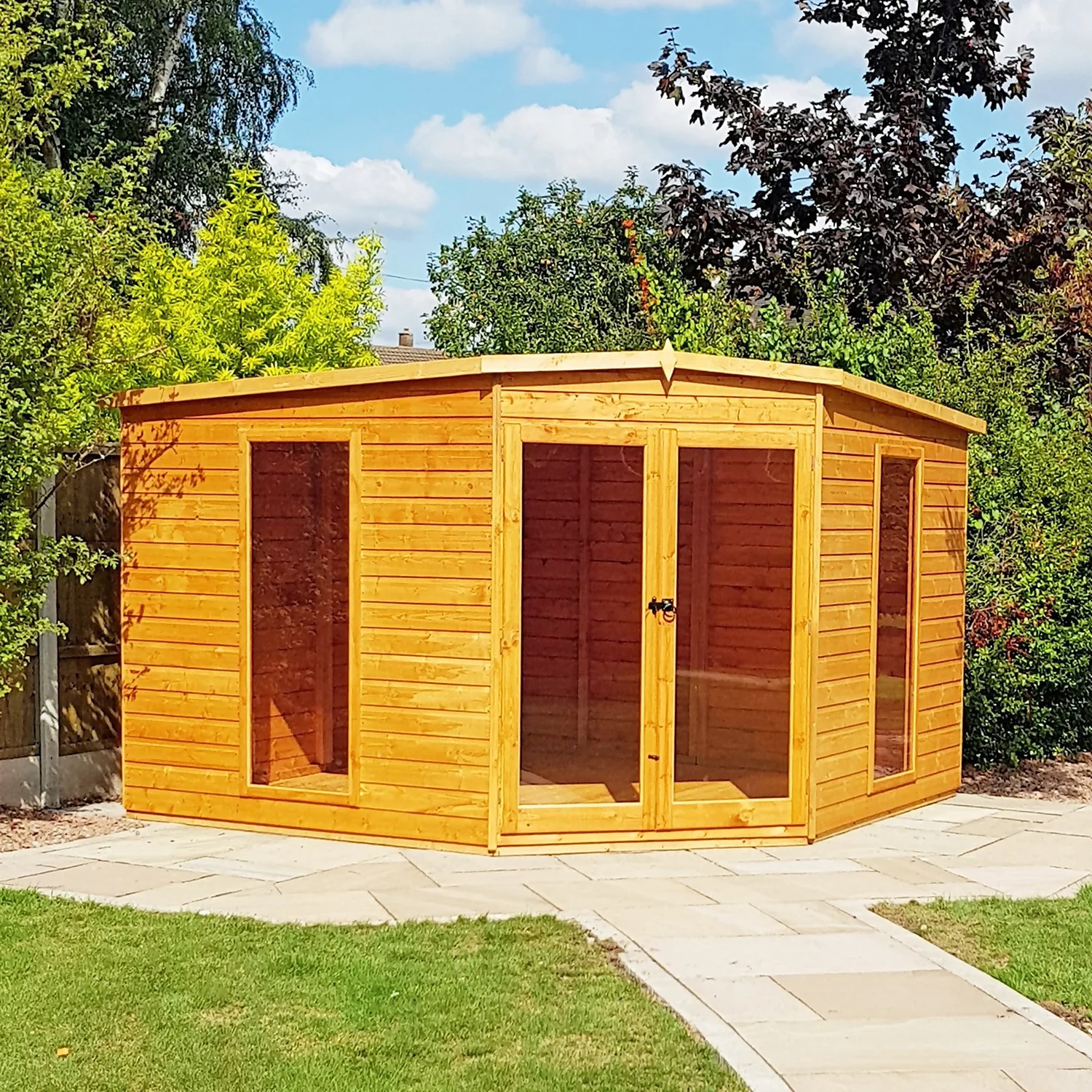 Shire 10 X 10ft Barclay Summerhouse - Image 3