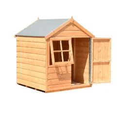 Shire 4 X 4ft Playhut Kids Wooden Playhouse