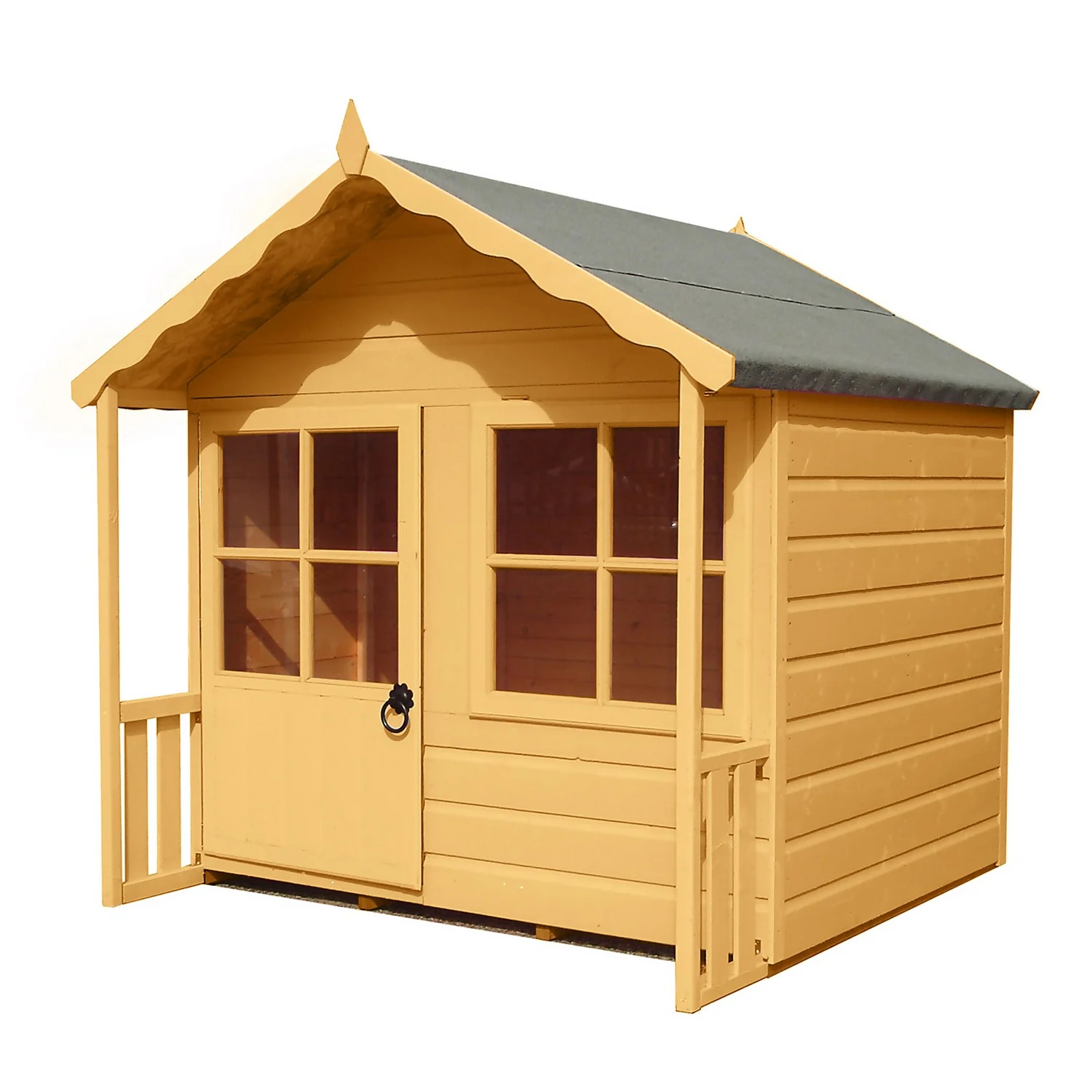 Shire 5 X 4ft Kitty Kids Wooden Playhouse