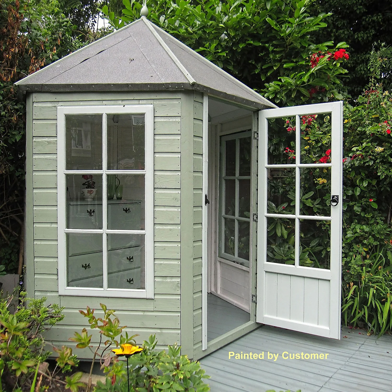 Shire 6x6ft Gazebo Summerhouse - Image 6