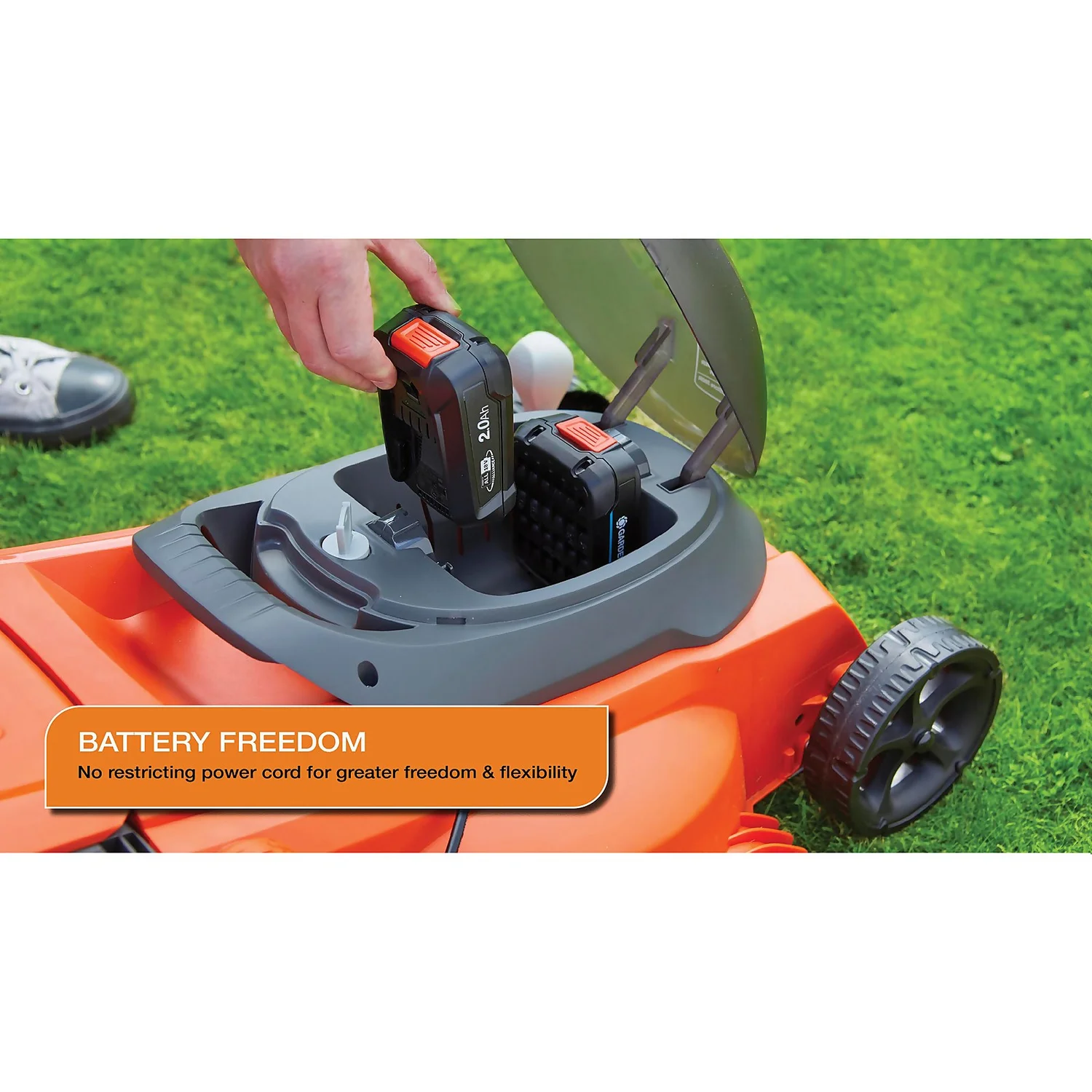 Flymo 36V EasiStore 380 Cordless Lawn Mower - 38cm - Image 3