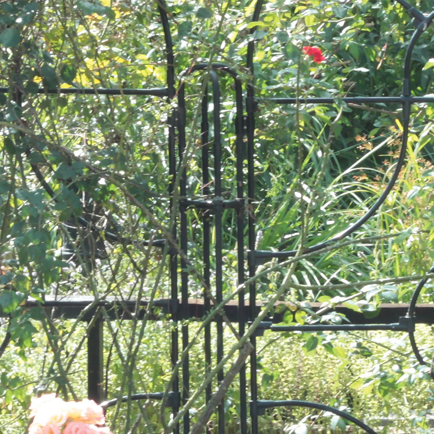 Agriframes Garden Screen Mounting Pillar 1.5m - Black - Image 2