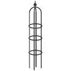 Agriframes Decorative Garden Obelisk 2.4m - Black