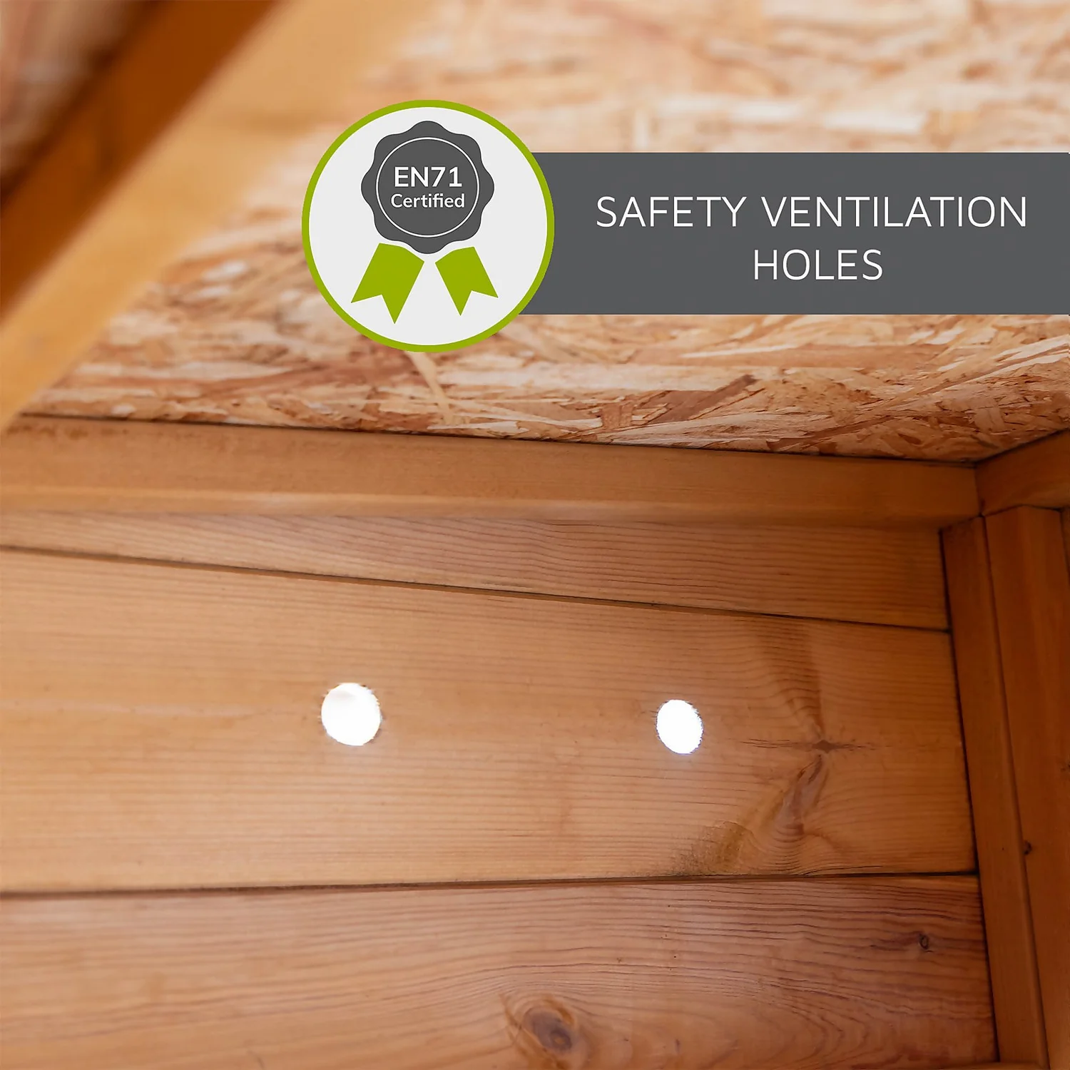 Country Living 8ft X 6ft Premium Colton Double Storey Playhouse With Veranda Painted + Installation - Thorpe Towers Grey - Image 5