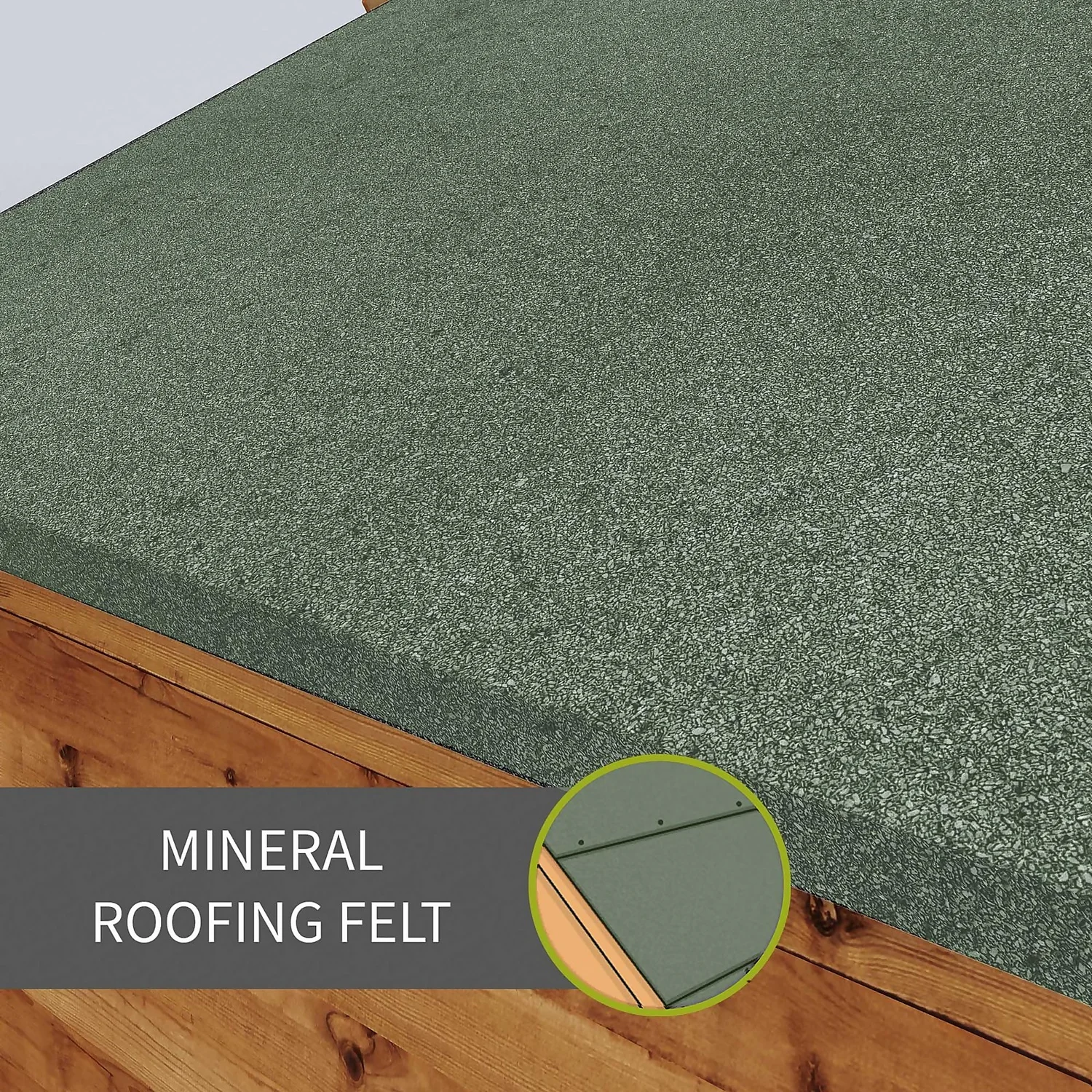 Country Living Premium Ribble 8ft X 8ft Corner Summerhouse Painted + Installation - Aurora Green - Image 3