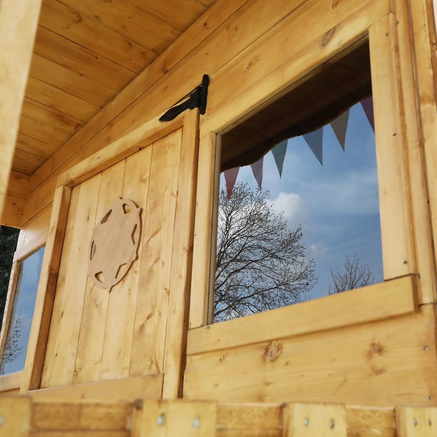 Mercia 5ft X 6ft Pent Playhouse With Tower & Slide - Installation Included - Image 10