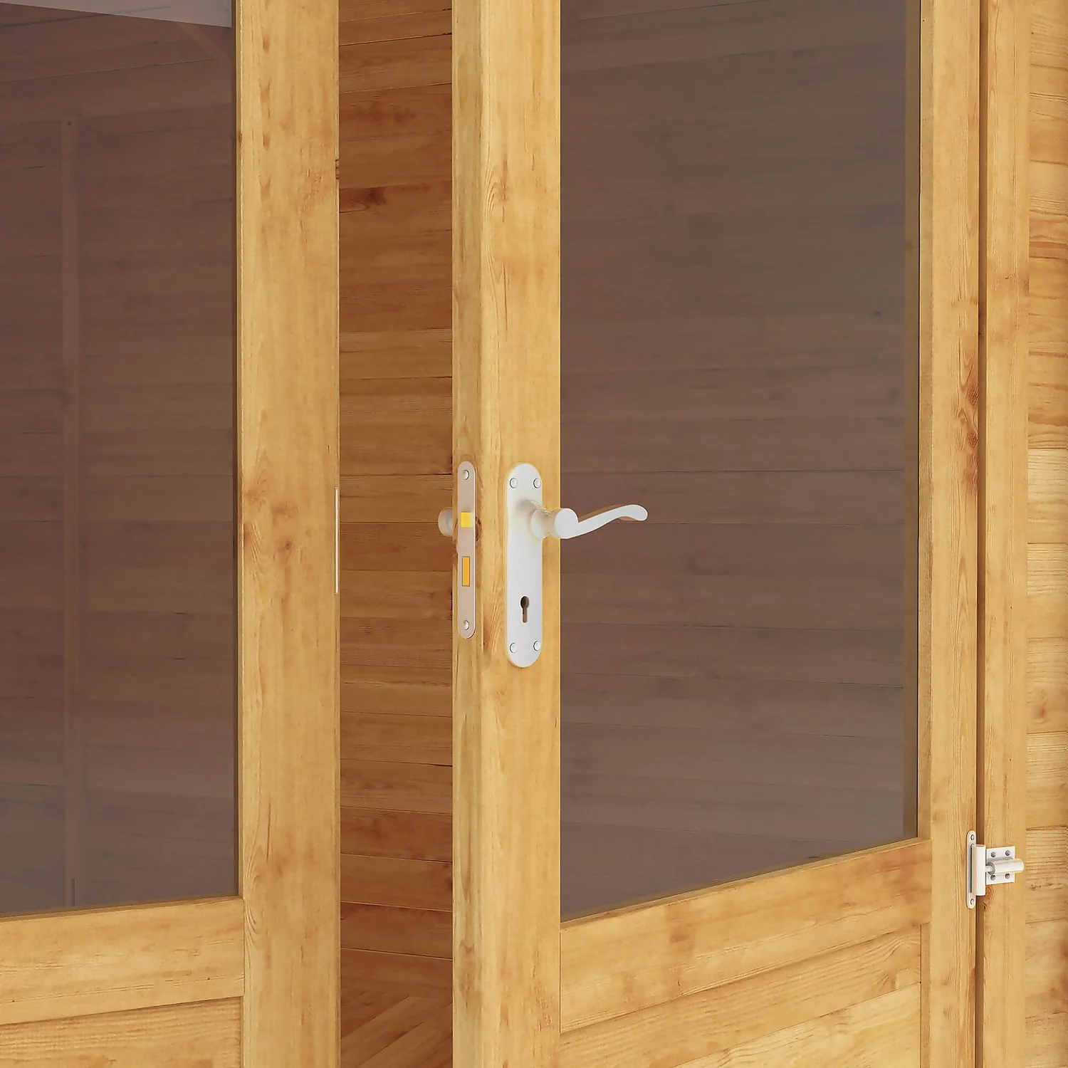 Mercia 3m X 3m Corner Log Cabin 44mm - Image 4