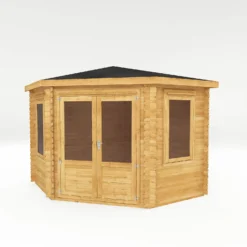 Mercia 3m X 3m Corner Log Cabin 44mm