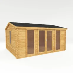 Mercia 5m X 4m Home Office Log Cabin 44mm