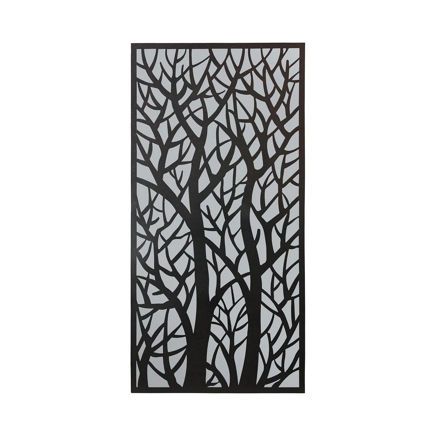 Amarelle Large Metal Tree Design Decorative Garden Mirror - 120x60cm - Image 2