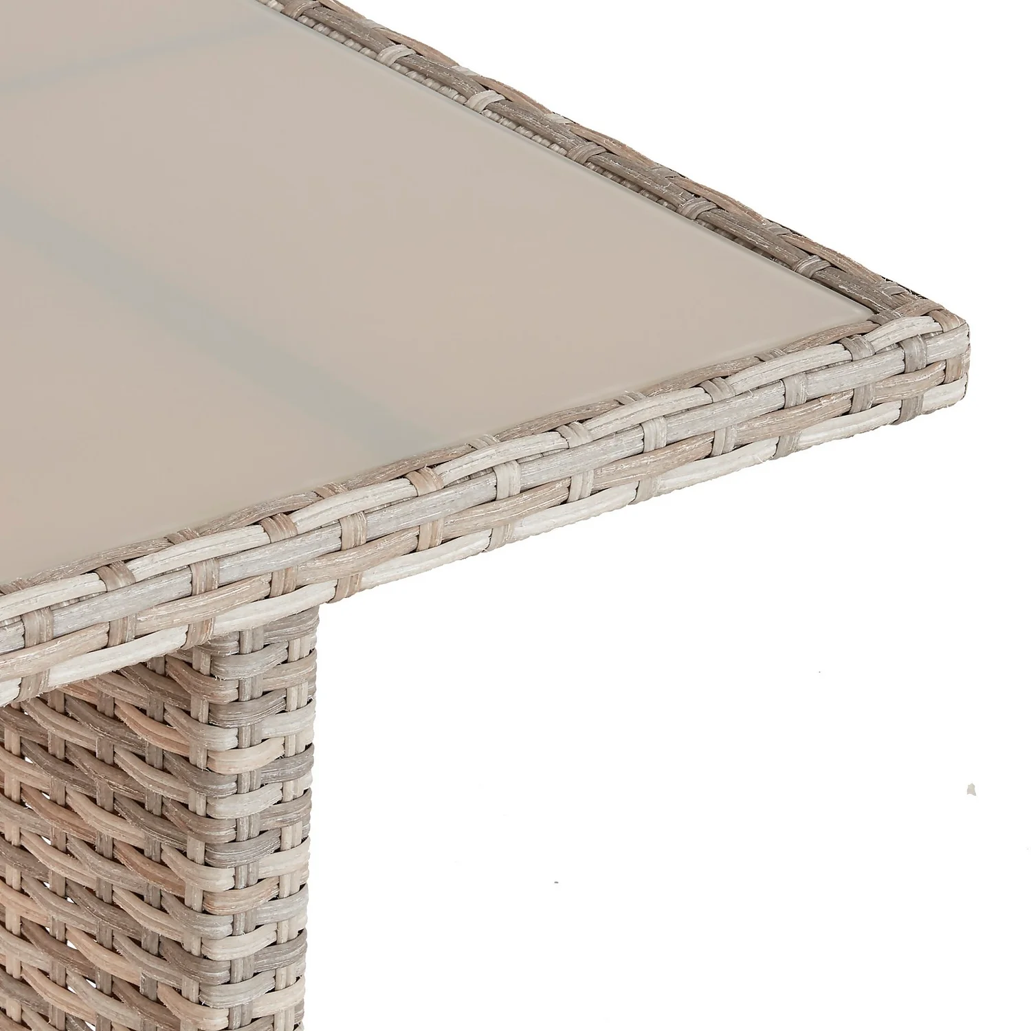 Matara Rattan Effect Corner Sofa Set - Image 9